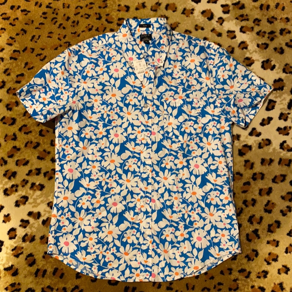 J. Crew short sleeve button up